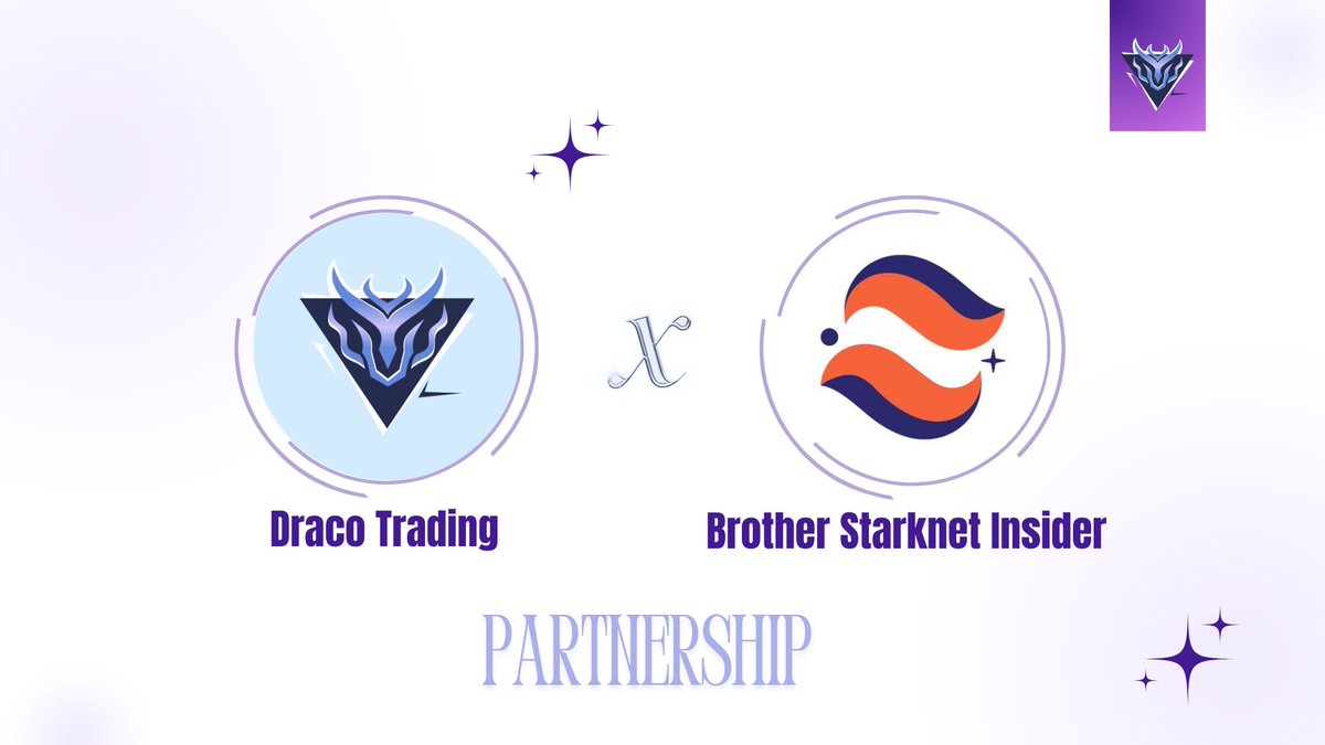 We’re proud to partner with <a href="/Draco_Trading/">Draco Trading</a>, a dynamic #Web3 community that delivers real-time insights, alpha, and strategies for crypto traders and enthusiasts.

Together, we’re creating a hub for Starknet-powered innovation, where cutting-edge blockchain tech meets the sharpest
