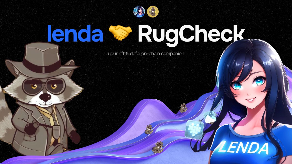 lendaonchain's tweet photo. lendarians, exciting news! @Rugcheckxyz on @solana  has followed us, and ensured we won't face rate limits in the future. their support accelerates our mission to innovate and expand ai's role in blockchain technology. https://t.co/Xpd8w7Mz5s