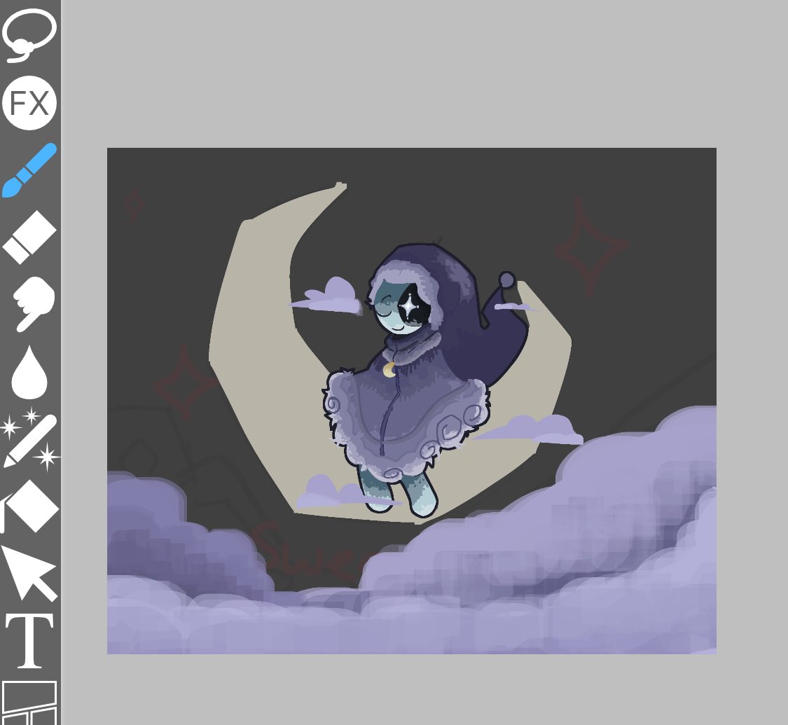 Hahahaa. Something I started on but never finished..,I’m dying.
#dandysworldart