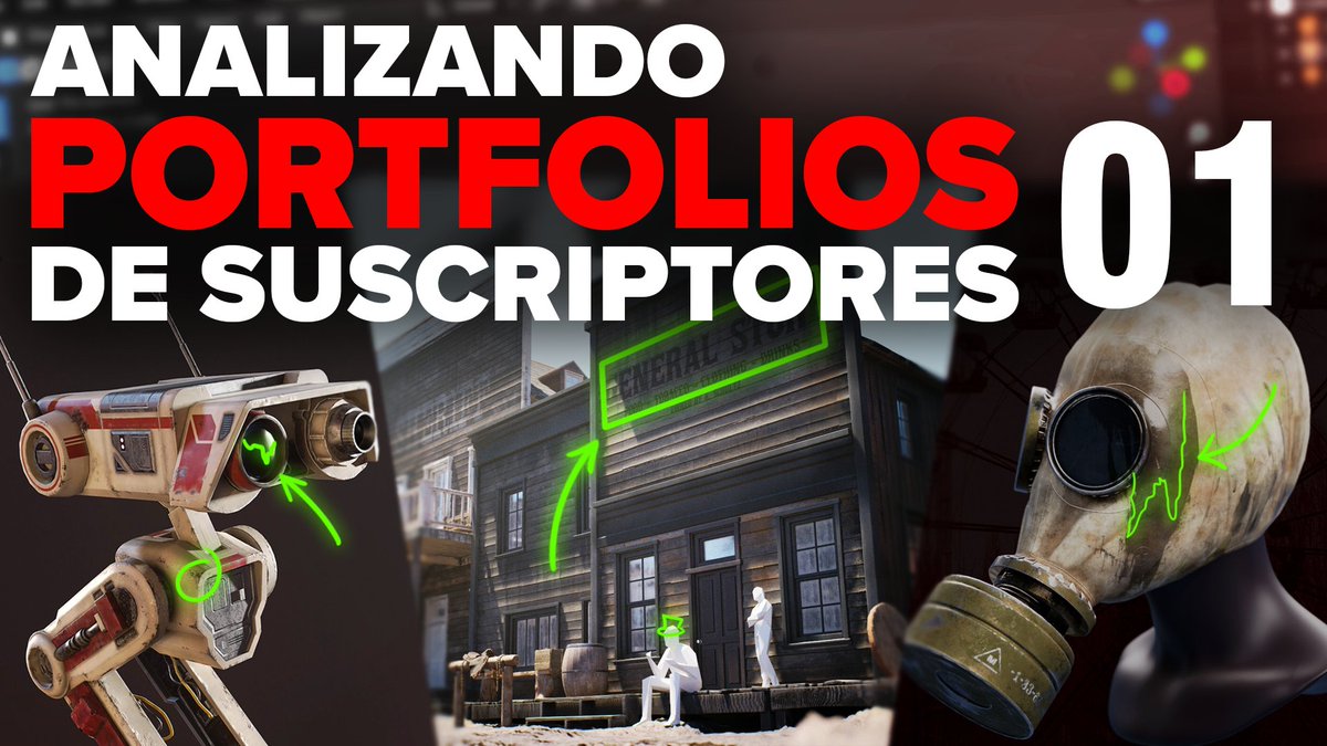 sergidelasheras's tweet photo. ¿Crees que Tu Portfolio Cumple con las Expectativas de la Industria?  

Descubre cómo mejorar tus Modelos 3D y Crear un Portfolio más atractivo con los Consejos, Técnicas o Errores a evitar que obtenemos Analizando los Portfolios de mis Suscriptores!🎨 

https://t.co/AbNSLCF47M https://t.co/iU4FRfBmyR