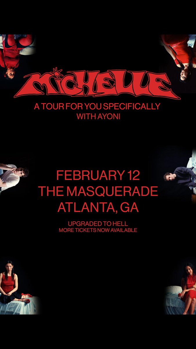 ATLANTA! we upgraded the venue so puuuuu 😝❤️