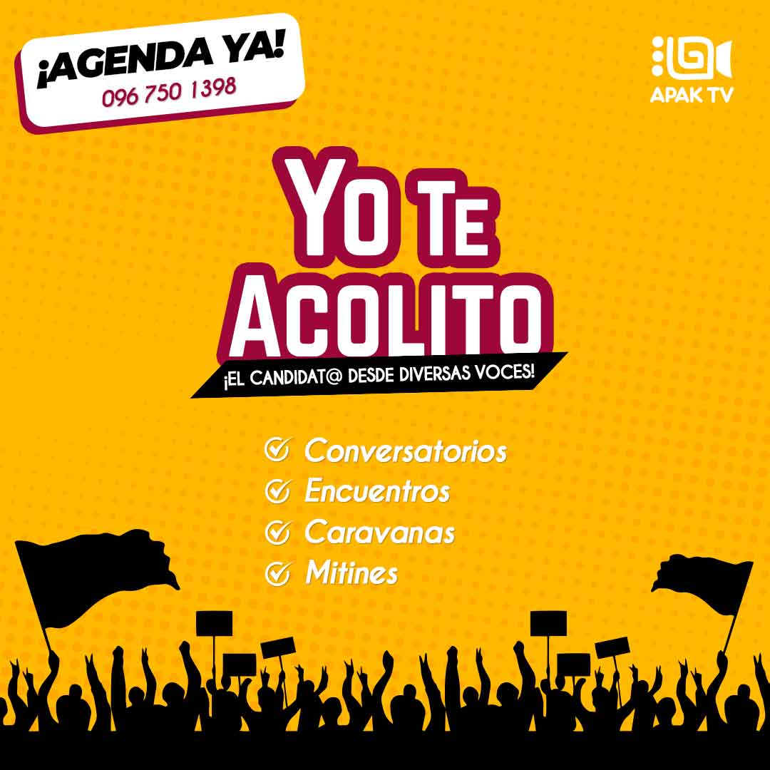 ApakTv's tweet photo. @FNAntiminero @Teleamazonas24H @Metro @GKecuador @CONAIE_Ecuador @revistacrisis2 @LeonidasIzaEc @iglesiaymineria @Comunalisis @omasneEcuador @LancerosDigital En su recorrido por Imbabura le invitamos a ser parte de Yo te acolito. https://t.co/oiu5f6An1G
