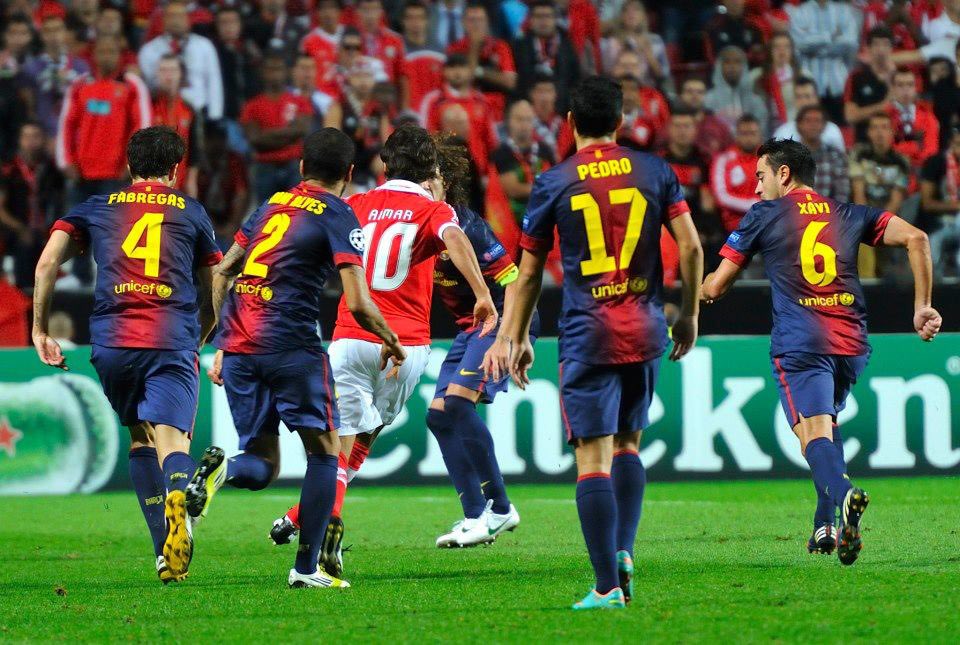 Benfica vs Barcelona.