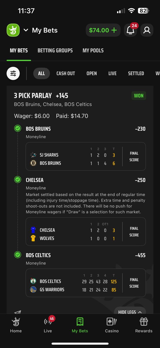 DannyPennies17's tweet photo. Shoutout my guy @Thatboywunna for the Pick last night. Everyone sub to his premium channel, hands out the best picks. #freeadvertisement https://t.co/pCpzxpL2pX