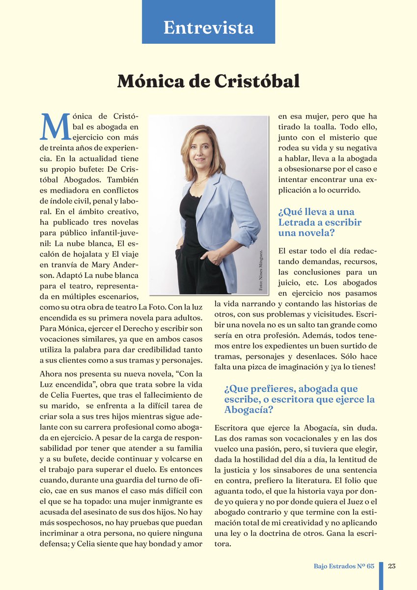 Mónica de Cristóbal tweet media