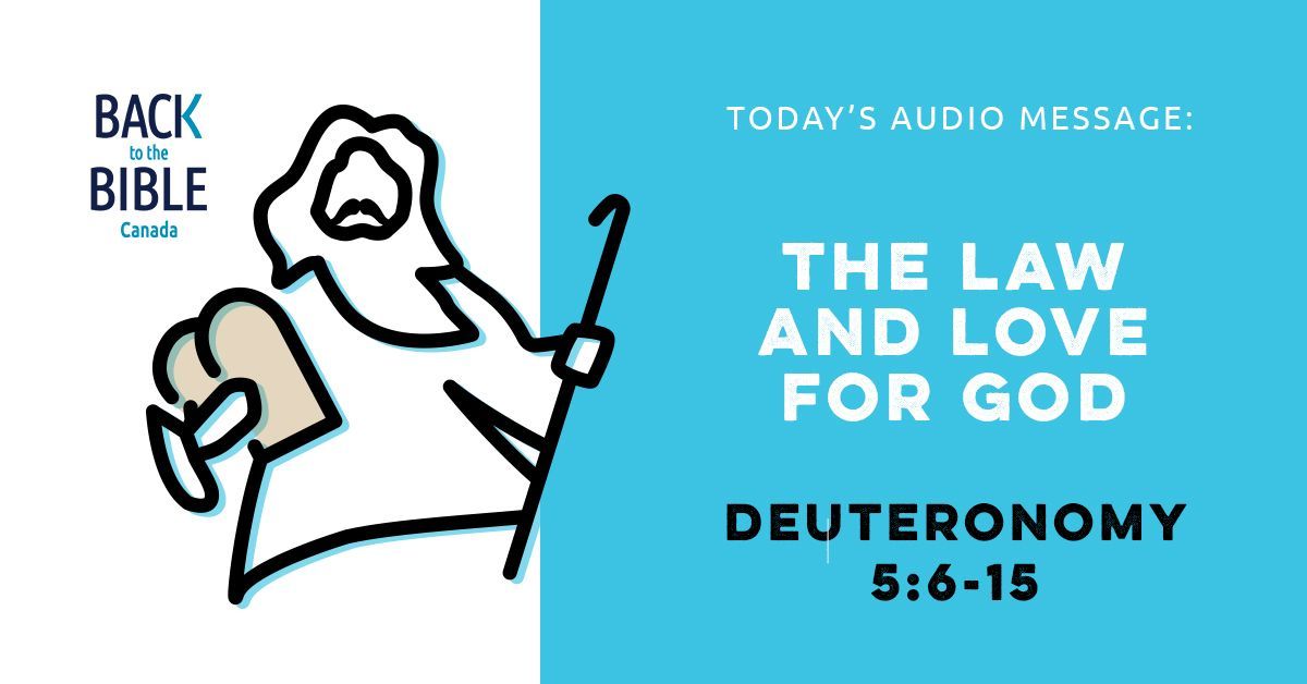 "We have entered into a covenant with our God in which He has rescued us."

Listen to today's broadcast from Dr. John Neufeld titled "The Law and Love for God" from "Living the Moral Law: A Guide for Every Generation." 👇
backtothebible.ca/messages/the-l…
Series 💿: backtothebible.ca/product/living…