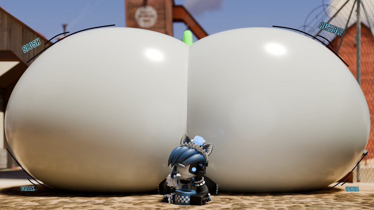 thegaymaid's tweet photo. liquid cooling
--------------
Bleu smugly showing off his new "liquid cooling systems"
----------
#nsfw #iflationfetish #maleinflation #liquidinflation 
#mimisentry #mimisentryoc #tf2 #fetish https://t.co/93wOUU10LA