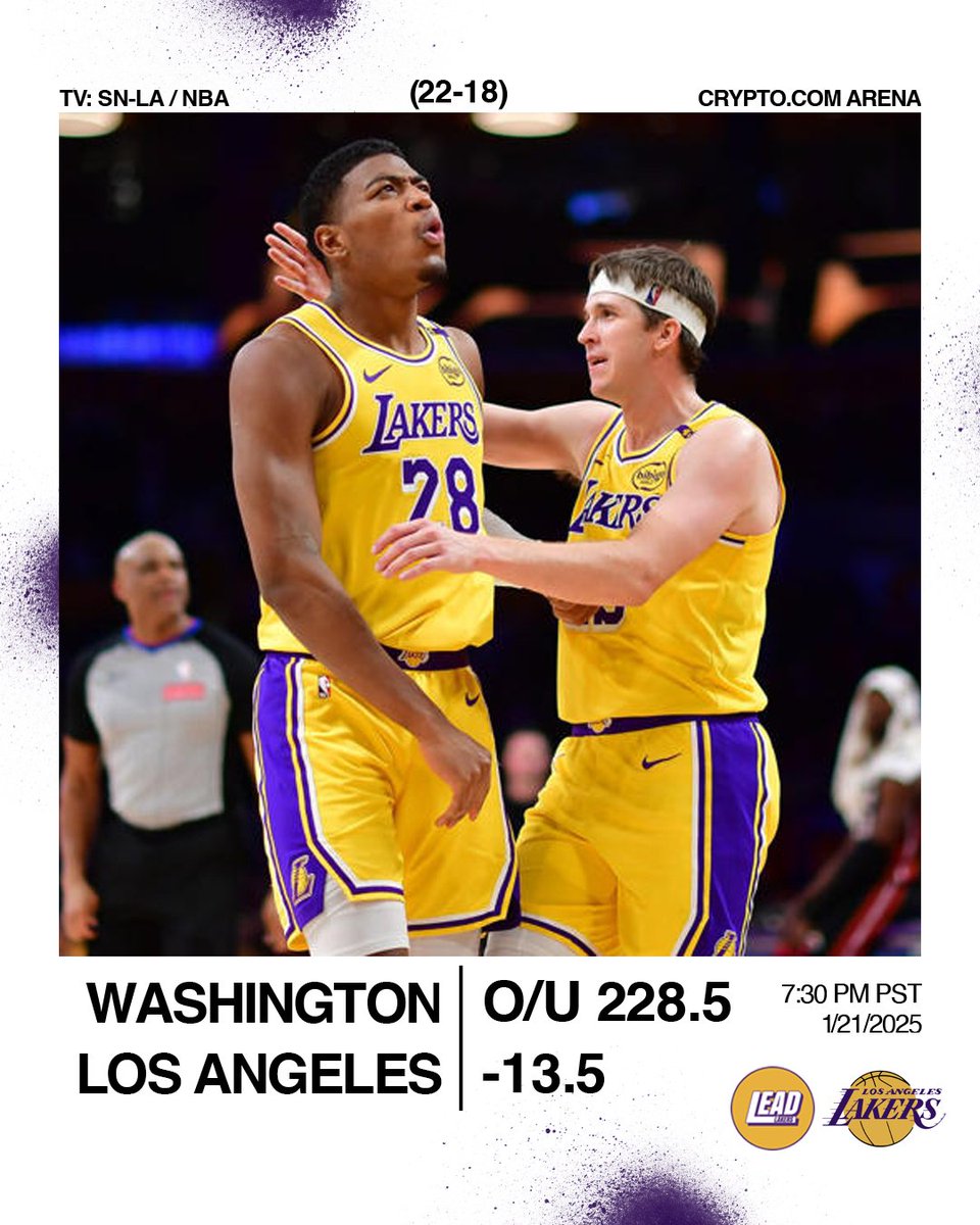 LakersLead's tweet photo. 🚨 LAKERS GAMEDAY 🚨 

THIS BETTER BE AN EASY WIN https://t.co/QsTIh1dTIn