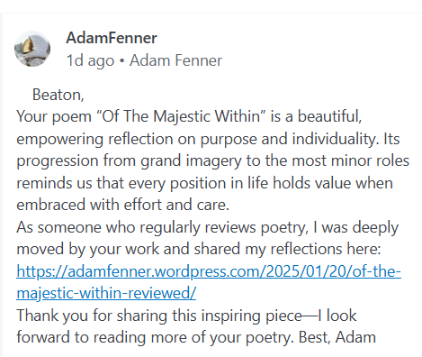 Beatonm5's tweet photo. First time someone has reviewed something I wrote as a whole blog post and I read the review like wow 🤯 I hadn't realised I was that deep 🥲
The things take away from a tangle of words....
https://t.co/XKyIjczuQS https://t.co/hQUm08oTVK