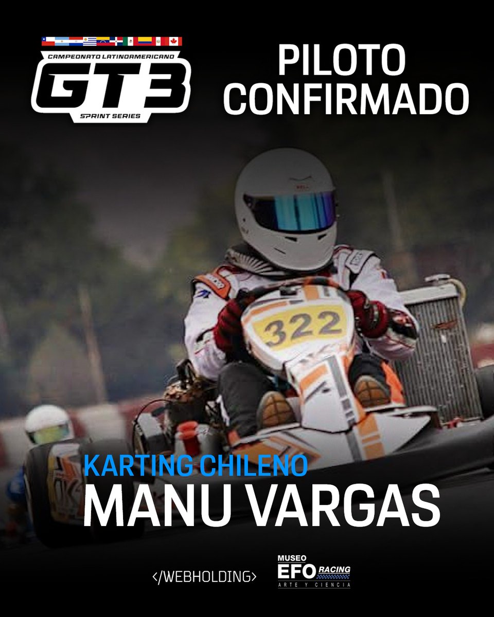 El Animal Vargas también dirá presente en la GT3 Sprint Series!

El piloto del AGRO CF RACING va por todas!