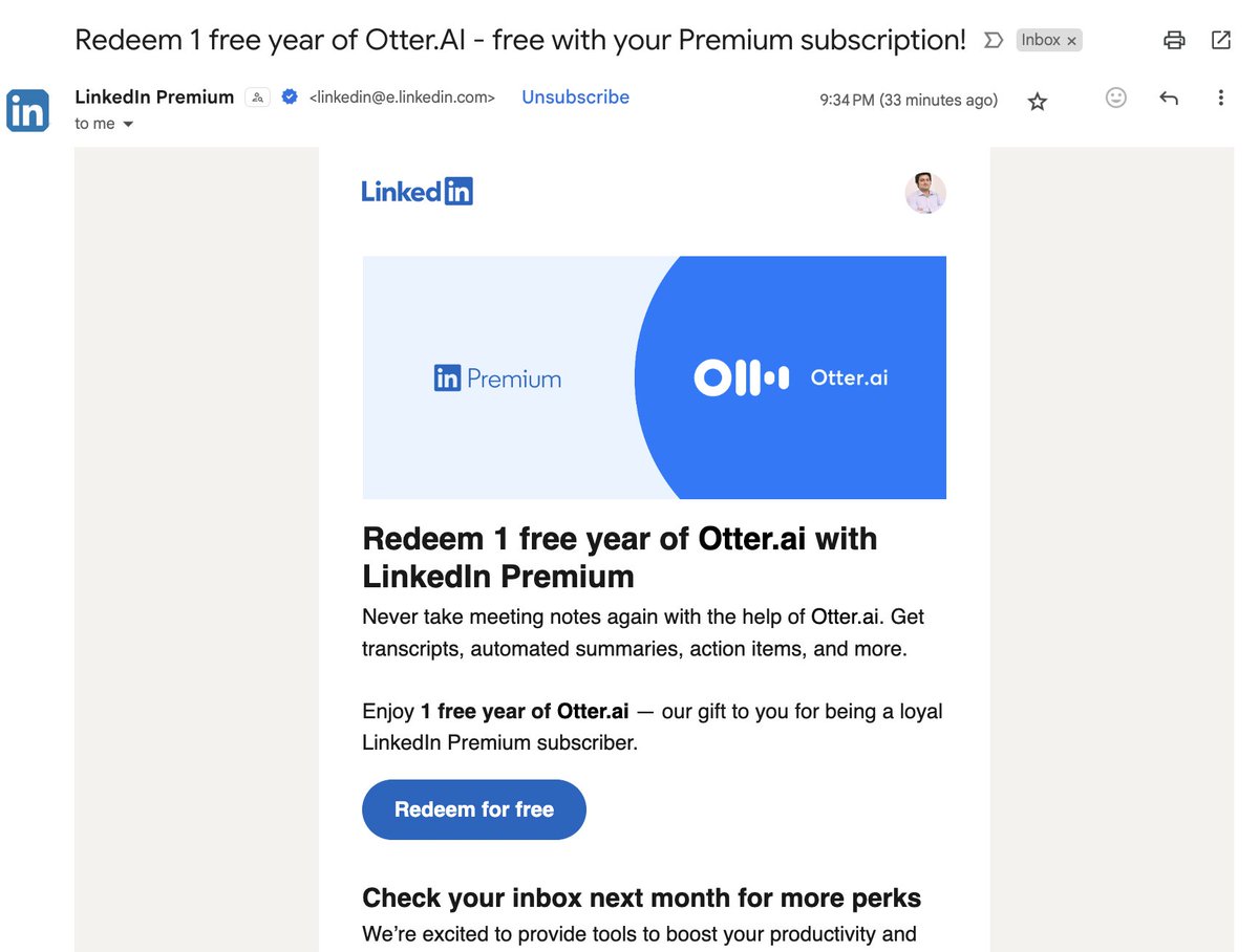 Wow. Ok is it just me or is this a first? Personally, I have actually never seen Linkedin cross prom