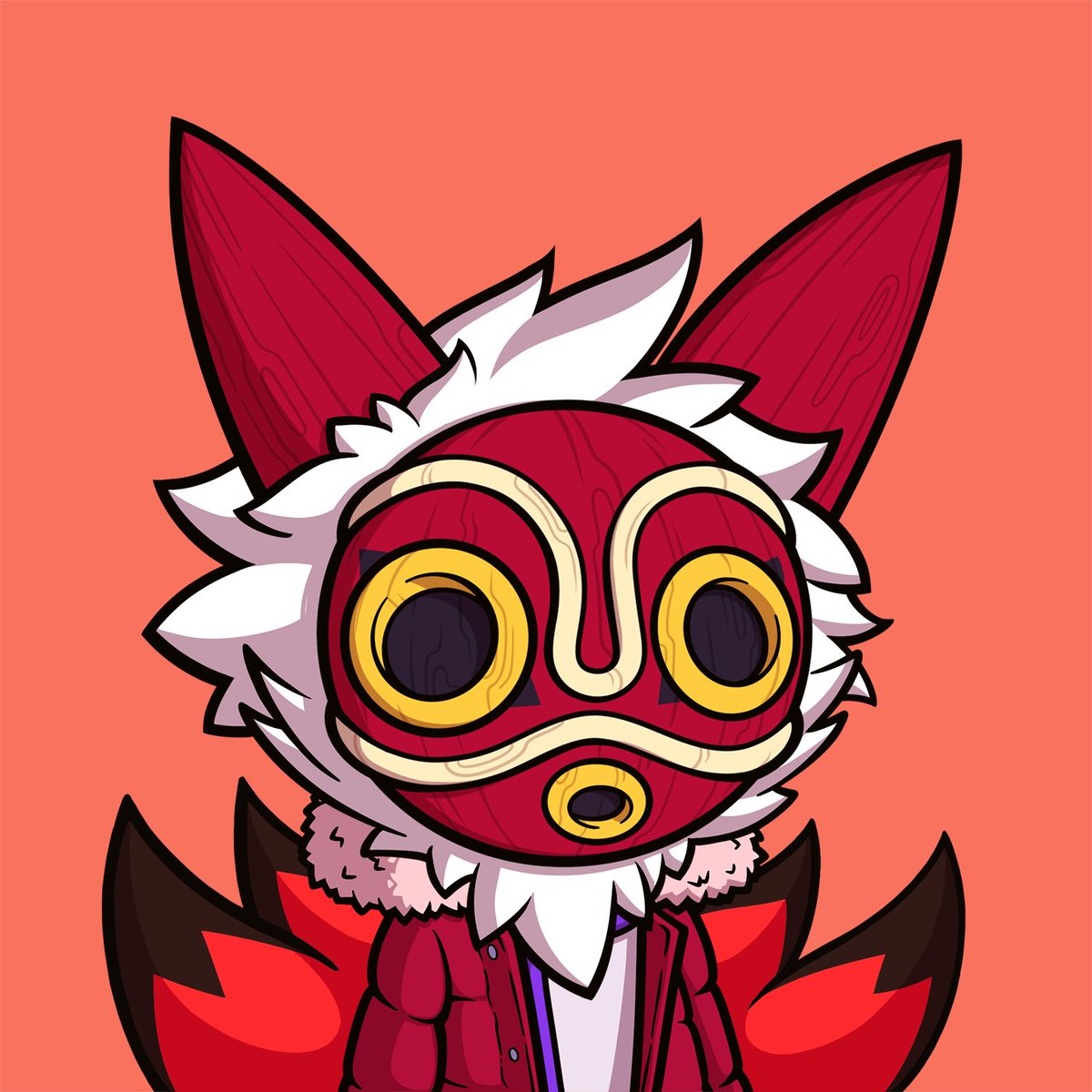 FoxyLinea's tweet photo. No one cared who I was until I put on the mask 🦊 https://t.co/FQdlOfRHNk