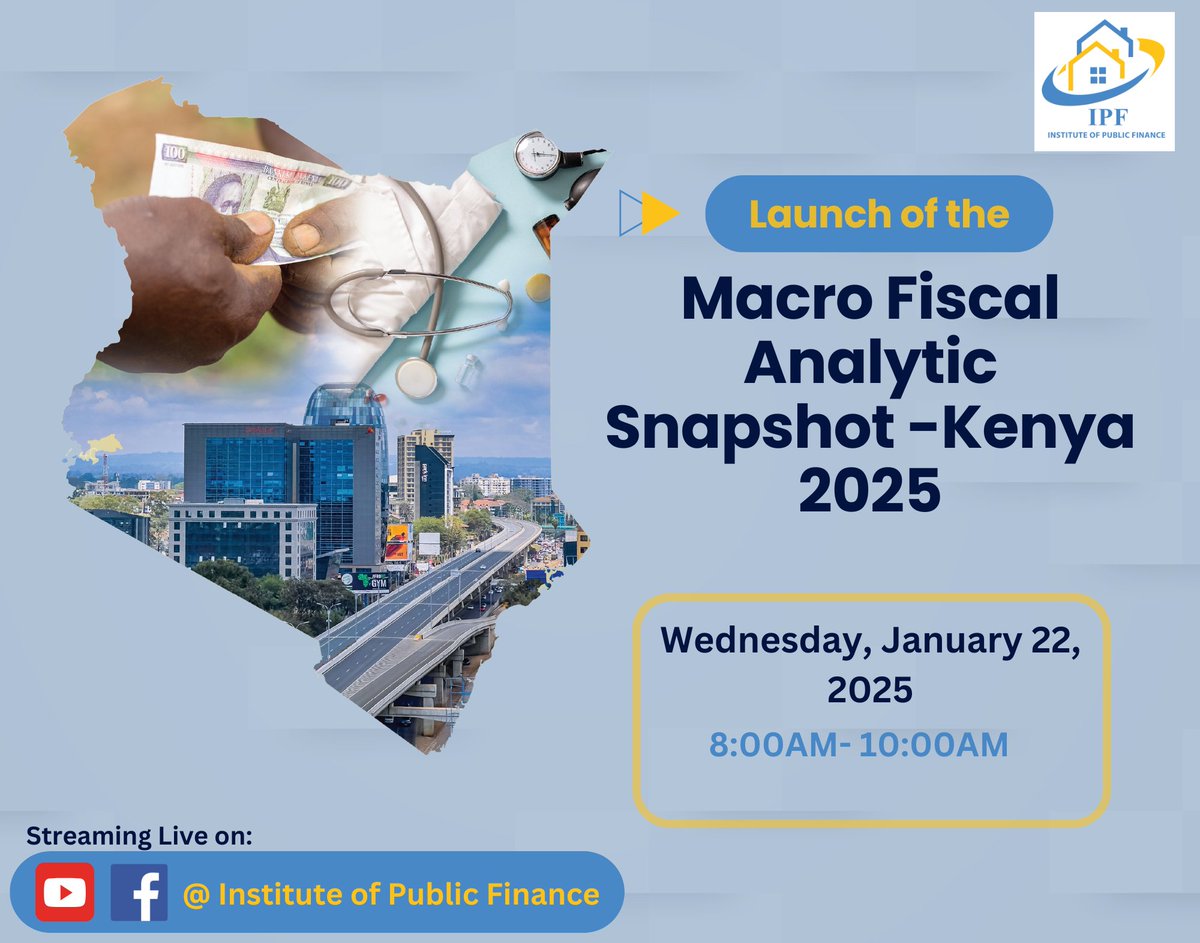 Institute of Public Finance (@ipf_global) on Twitter photo The launch of the 2025 Macro-Fiscal Analytic Snapshot (MFAS 2025), a flagship product of the
<a href="/ipf_global/">Institute of Public Finance</a>, is upon us! As we prepare to launch MFAS 2025, let’s reflect on the challenges and opportunities highlighted in the 2024 Mid-Year Review.🧵 (1/6) #PublicFinance #MFAS2025 The launch of the 2025 Macro-Fiscal Analytic Snapshot (MFAS 2025), a flagship product of the
<a href="/ipf_global/">Institute of Public Finance</a>, is upon us! As we prepare to launch MFAS 2025, let’s reflect on the challenges and opportunities highlighted in the 2024 Mid-Year Review.🧵 (1/6) #PublicFinance #MFAS2025