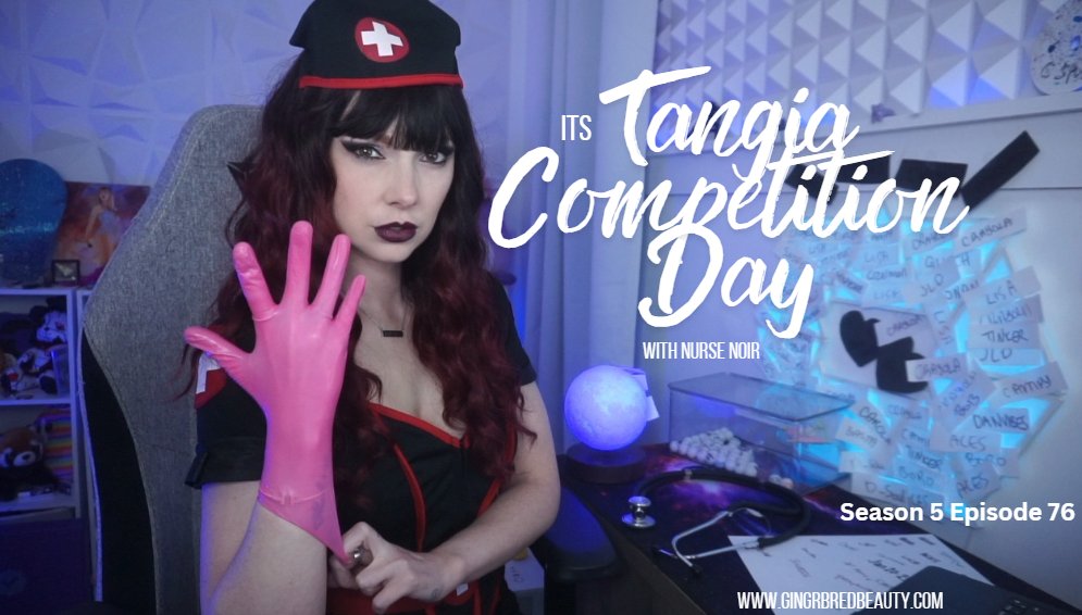 gingrbredbeauty's tweet photo. Miss Nurse Noir is here for your checkup! Your appointment is at 12:30pm EST. Dont be late! You can go to https://t.co/fspN33ySjt for your vitrual assessment! #live in 15 on #twitchstreamer 
#repost for #giveaway entries!! 

#cosplay https://t.co/aSFNMt23Uy