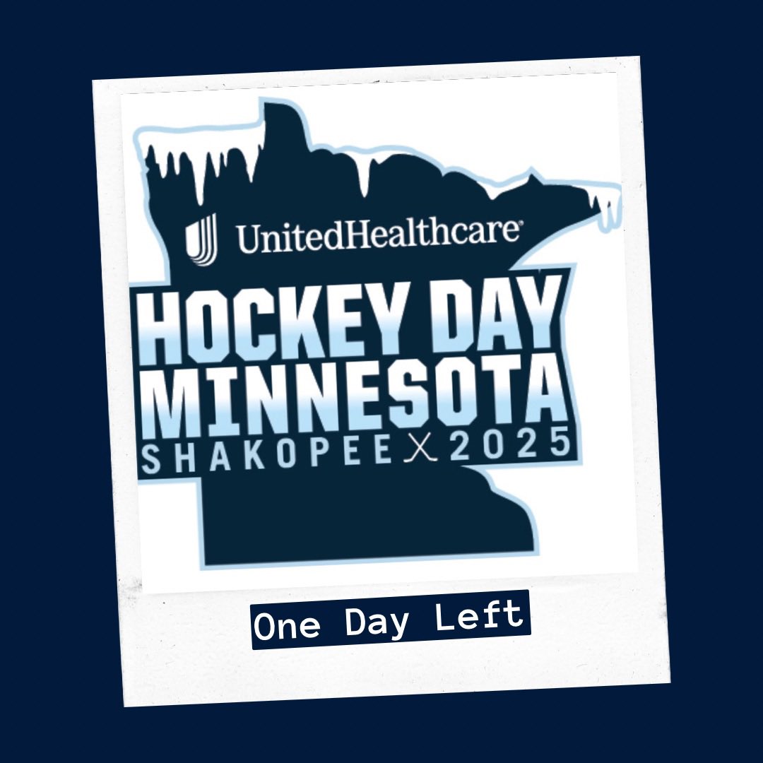Hockey Day Minnesota is close!!

Eastview Lightning play Rosemount Irish tomorrow at 7:30PM.

#HDM2025
#relentless