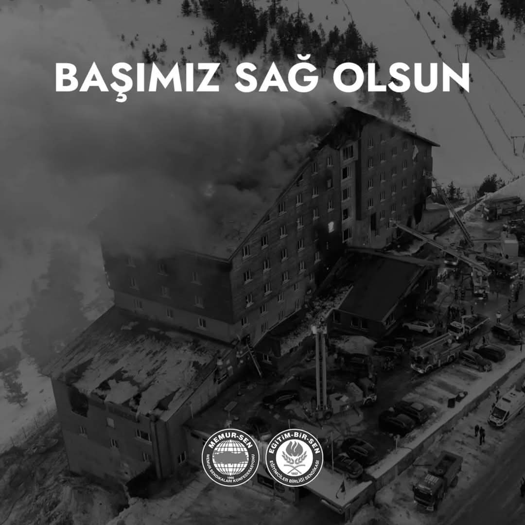 Bolu Kartalkaya’da bir otelde çıkan yangında hayatını kaybeden vatandaşlarımıza rahmet, yaralılarımıza acil şifalar diliyoruz.

Milletimizin başı sağ olsun. #Kartalkaya