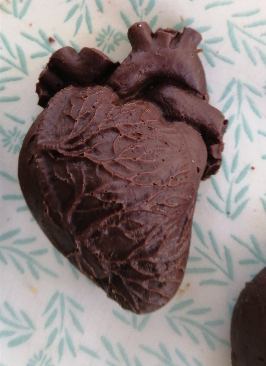 danimilovanovi1's tweet image. I made a birthday chocolate praline for my #pedscard colleague.
What do u think? 👀
#cardiotwitter