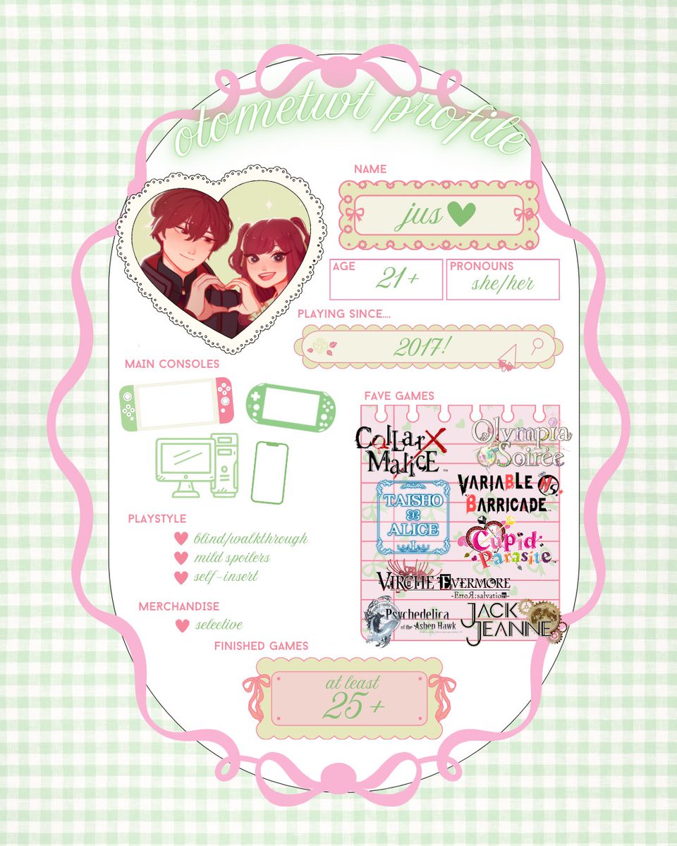 akazasoiree's tweet image. :¨ ·.· ¨:
 `· . 𐙚 #otometwtintro