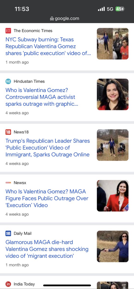 Valentina Gomez tweet media