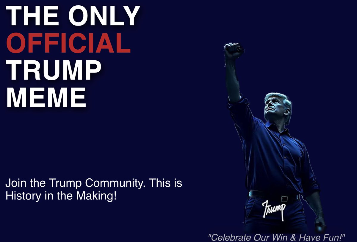 GetTrumpSui's tweet photo. 🚨 We've just updated our website to provide the latest info for $TRUMPSUI community! 🎉

Plus, an exciting new feature for $TRUMPSUI is launching very soon! 🚀 Stay tuned!

🔗 Check it out: https://t.co/WUMx9ubE6S
#TRUMPSUI https://t.co/PeFDld6HdS
