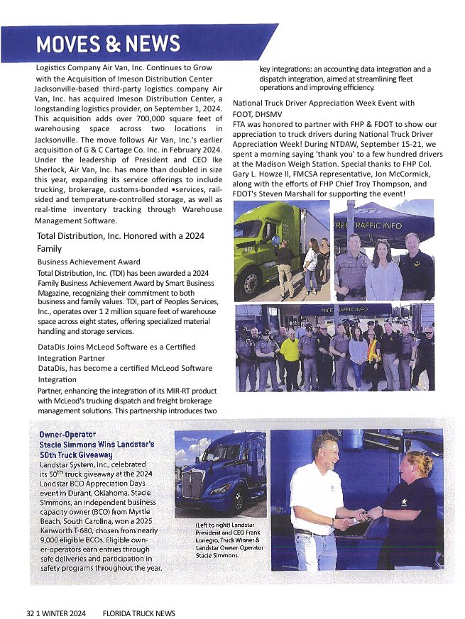 Total Distribution, Inc tweet media