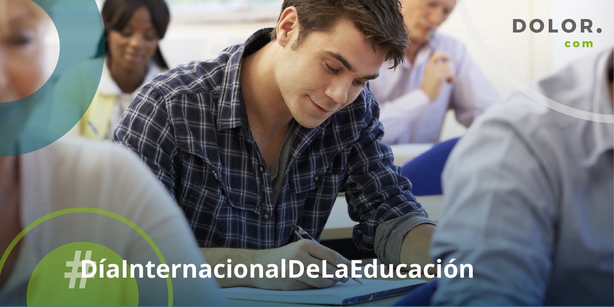 DolorPuntoCom's tweet photo. 👩🏫 ¡Feliz #DíaInternacionalDeLaEducación!
En #Dolorcom creemos que la formación continuada es clave para un manejo efectivo del #dolor.
💻 Descubre todos los cursos disponibles en nuestra web y mantente actualizado con las últimas novedades 👉 https://t.co/R3zwy1bNC8 https://t.co/WuT5NaazNl