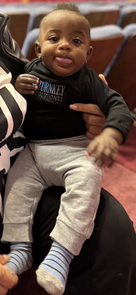 CustSvsInfo's tweet photo. My grandson, Caleb (AKA “Nugget”), has become our newest (&amp; youngest!) “employee” at Turnkey Solutions 🎉! Managing Generation Alpha has been a challenge, but at Turnkey Solutions, we're committed to growing talent 💙. 

Welcome to the Turnkey family, Nugget - glad to have you🥰! https://t.co/hiXznBTNw7