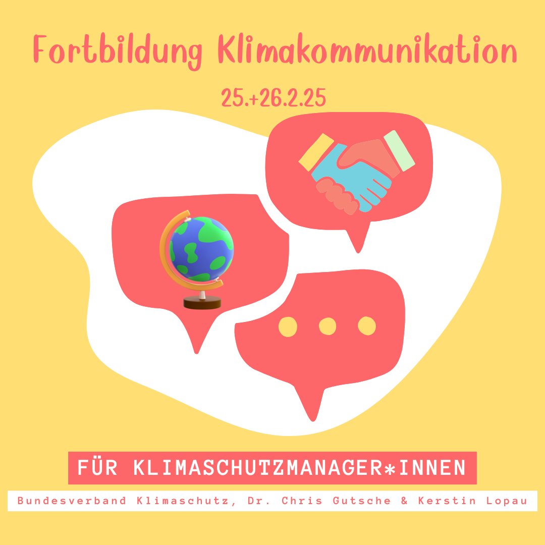 SoLocal Energy (@solocalenergy) on Twitter photo Klimaschutz in der Kommune ist eine Mammut-Aufgabe – daher bieten wir gemeinsam mit @bvks_ev und <a href="/ChrisGutsche/">Christian Gutsche</a> im Februar 2025 wieder eine Fortbildung zu wirksamer Klimakommunikation für Klimaschutzmanager*innen an. Hier gibt’s alle Infos & die Anmeldung: solocal-energy.de/BVKS-Fortbildu… Klimaschutz in der Kommune ist eine Mammut-Aufgabe – daher bieten wir gemeinsam mit @bvks_ev und <a href="/ChrisGutsche/">Christian Gutsche</a> im Februar 2025 wieder eine Fortbildung zu wirksamer Klimakommunikation für Klimaschutzmanager*innen an. Hier gibt’s alle Infos & die Anmeldung: solocal-energy.de/BVKS-Fortbildu…