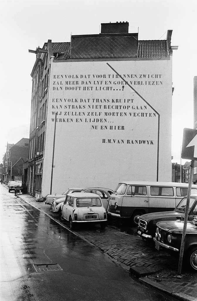 50 Jaar geleden, Nieuwmarktbuurt, Amsterdam.