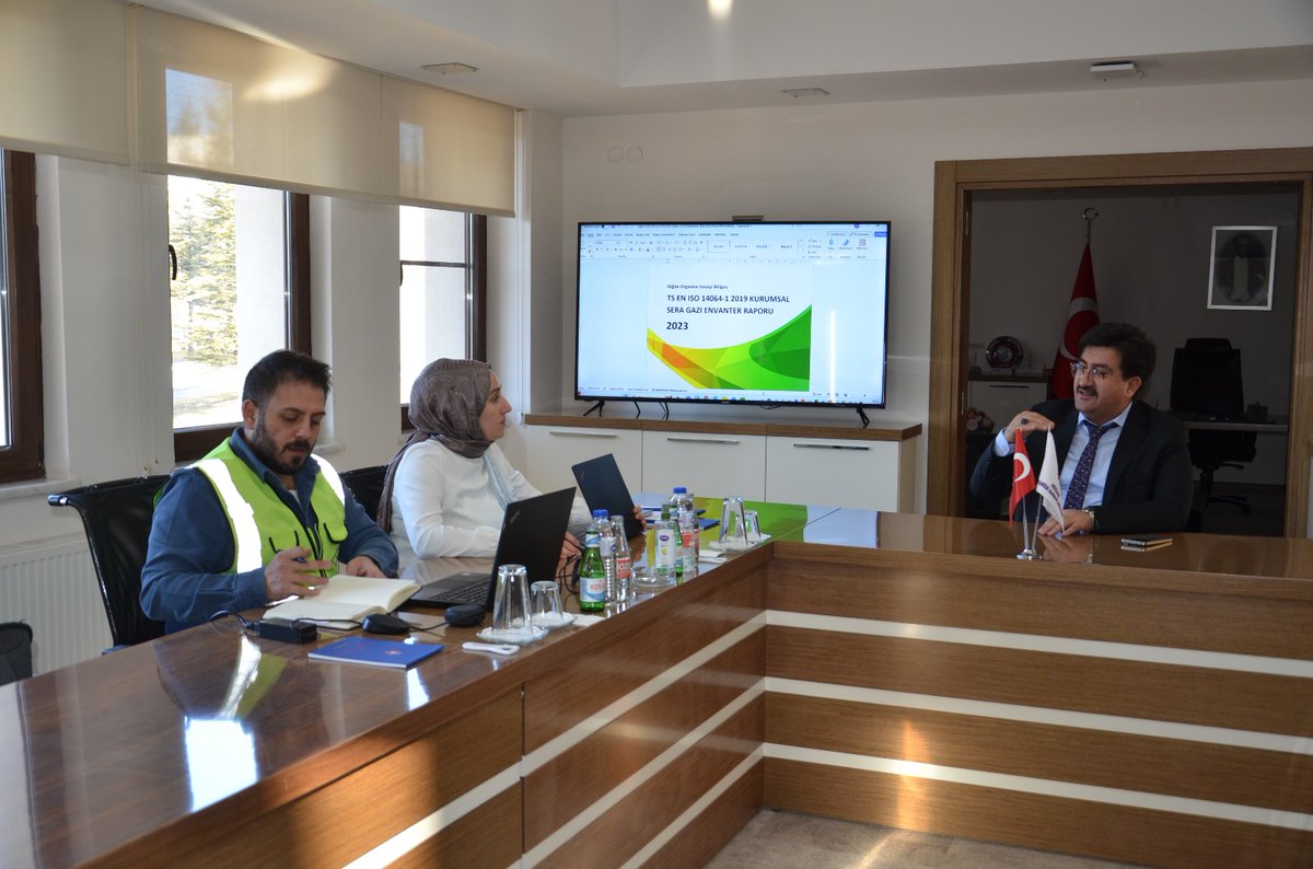 NigdeOsb's tweet photo. Sürdürülebilir Kalkınma Amaçları doğrultusunda katılımcı firmalarımıza sürdürülebilir üretim konusunda destek sağlayabilmek ve AB Yeşil Mutabakat Eylem Planı hedeflerine uyum sağlayabilmek için Yeşil OSB Sertifikasyon çalışmalarımız yoğun olarak devam etmektedir. https://t.co/b2qgO71Zkn