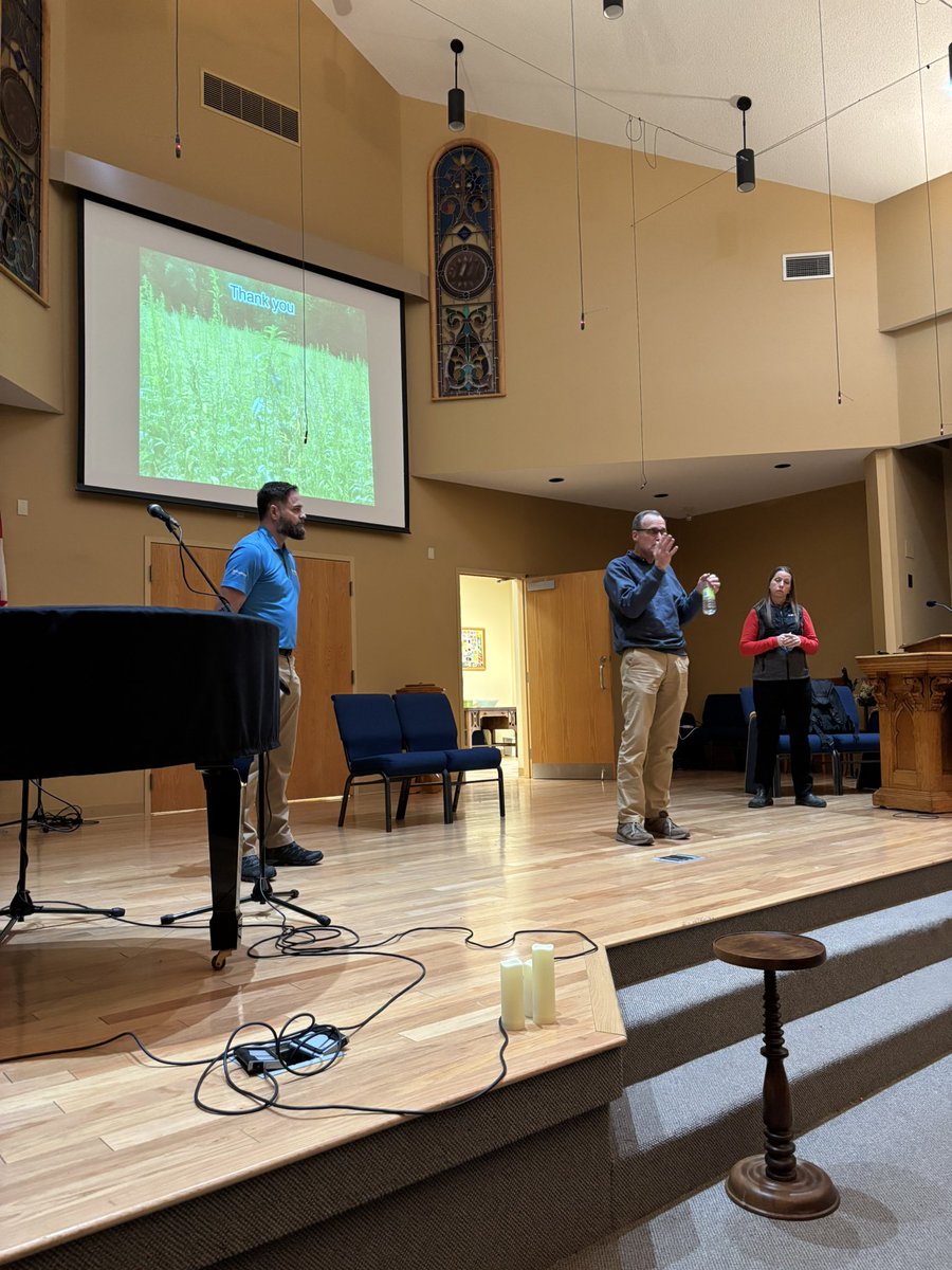 Thank you <a href="/psikkema1/">Peter Sikkema</a> <a href="/DivitarisS/">Stephanie Divitaris</a> and <a href="/randersonBASF/">Richard Anderson</a> for coming to speak to our Chatham Kent growers about waterhemp control today.  A lot of good information and tips to combat this weed in corn soybeans and wheat.