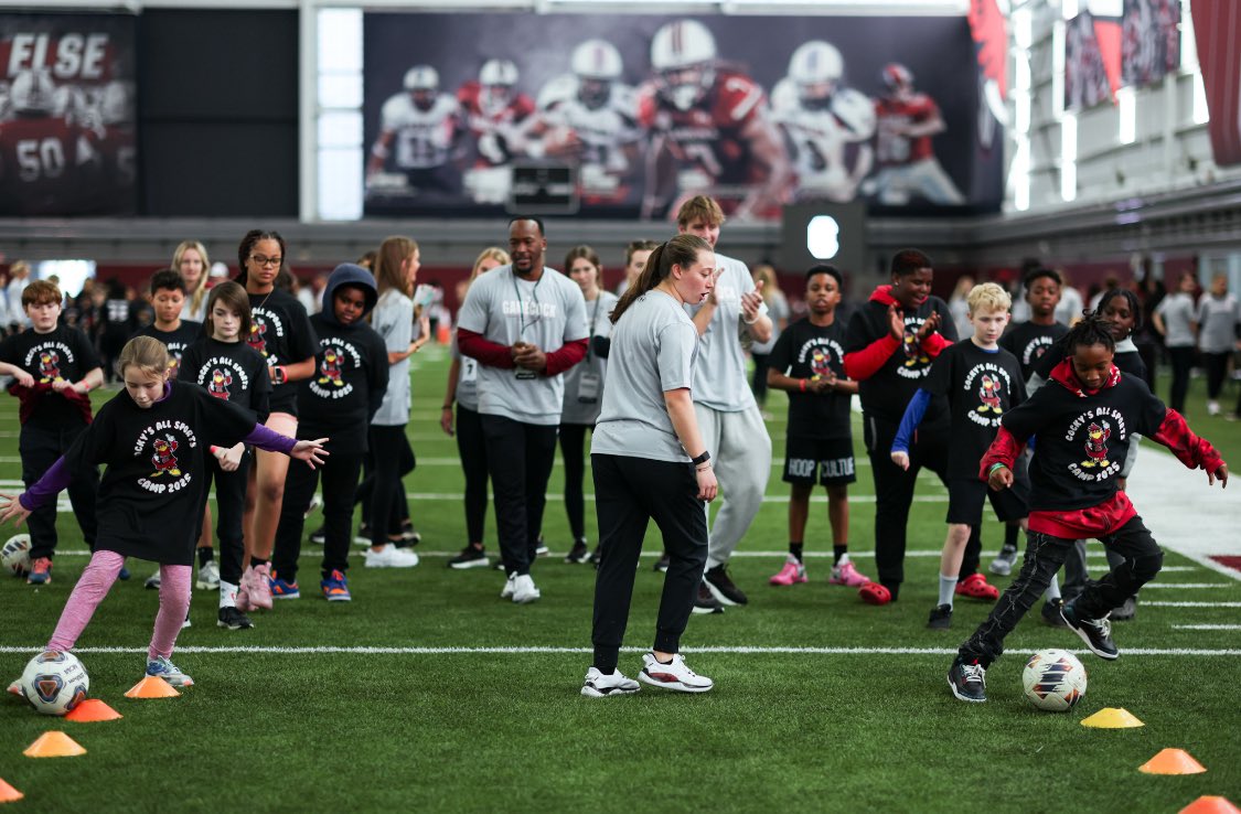 “Life’s most persistent and urgent questions is: ‘What are you doing for others?’”- Dr Martin Luther King Jr.
 
Another successful year giving back to the Columbia community with our free Cocky’s All Sports Camp! ✨