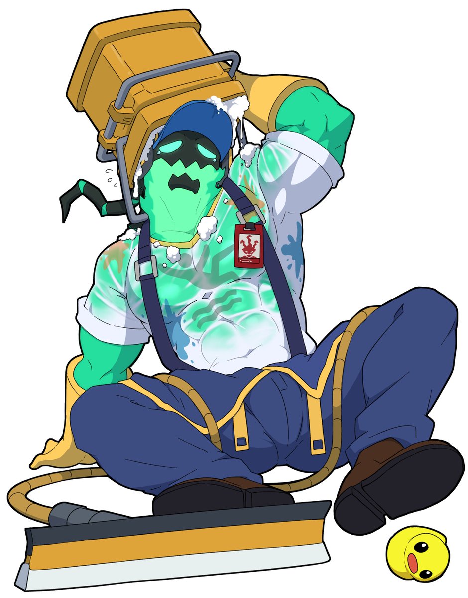 clumsy janitor 😖

(belated birthday drawing for <a href="/Rainbow_Peach1/">Rainbow Peach Comm closed (2/2)</a>)