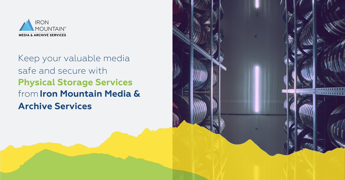 IronMountain's tweet image. Preserve your assets with our climate-controlled storage solutions. Perfect for delicate media, our facilities maintain optimal conditions to ensure longevity. Learn more: spr.ly/6012aciF8 #ClimateControlledStorage #OneIronMountain
