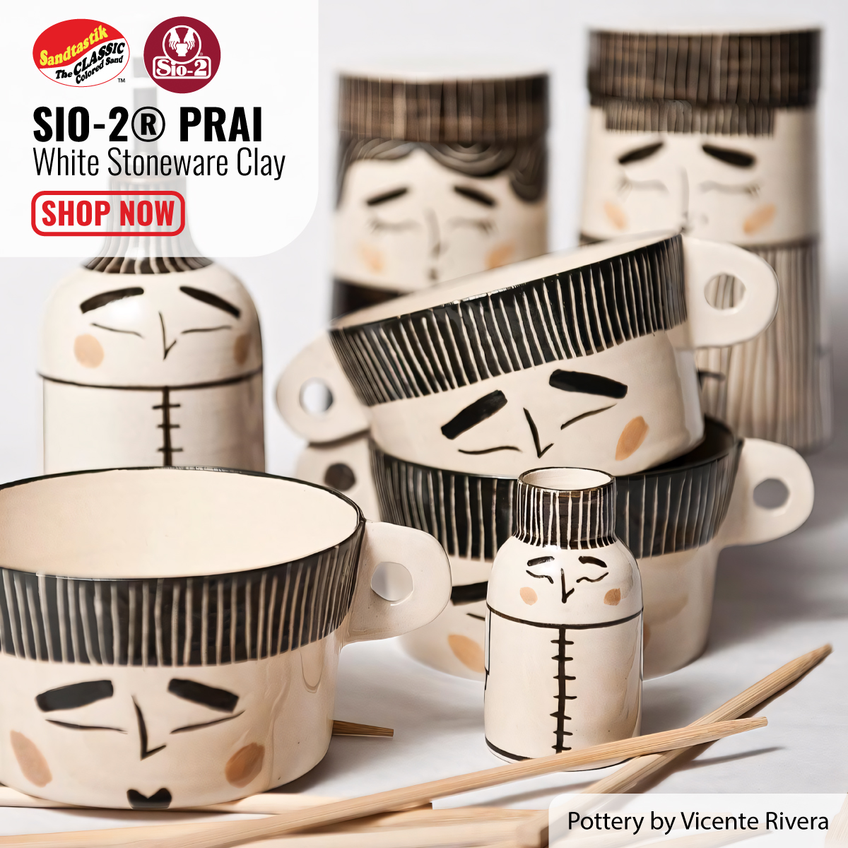 SIO-2® PRAI
White Stoneware Clay
sandtastik.com/kiln-fire-clay…