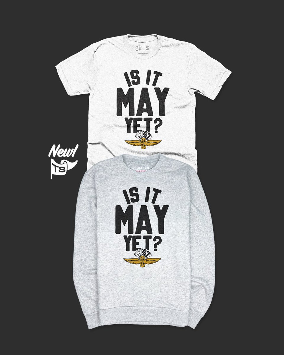 These frigid temps have us wishing it was May. Grab our first Indy 500 release of the year right now! #Indy500 #IMS #IsItMayYet 

theshopindy.com/collections/in…
