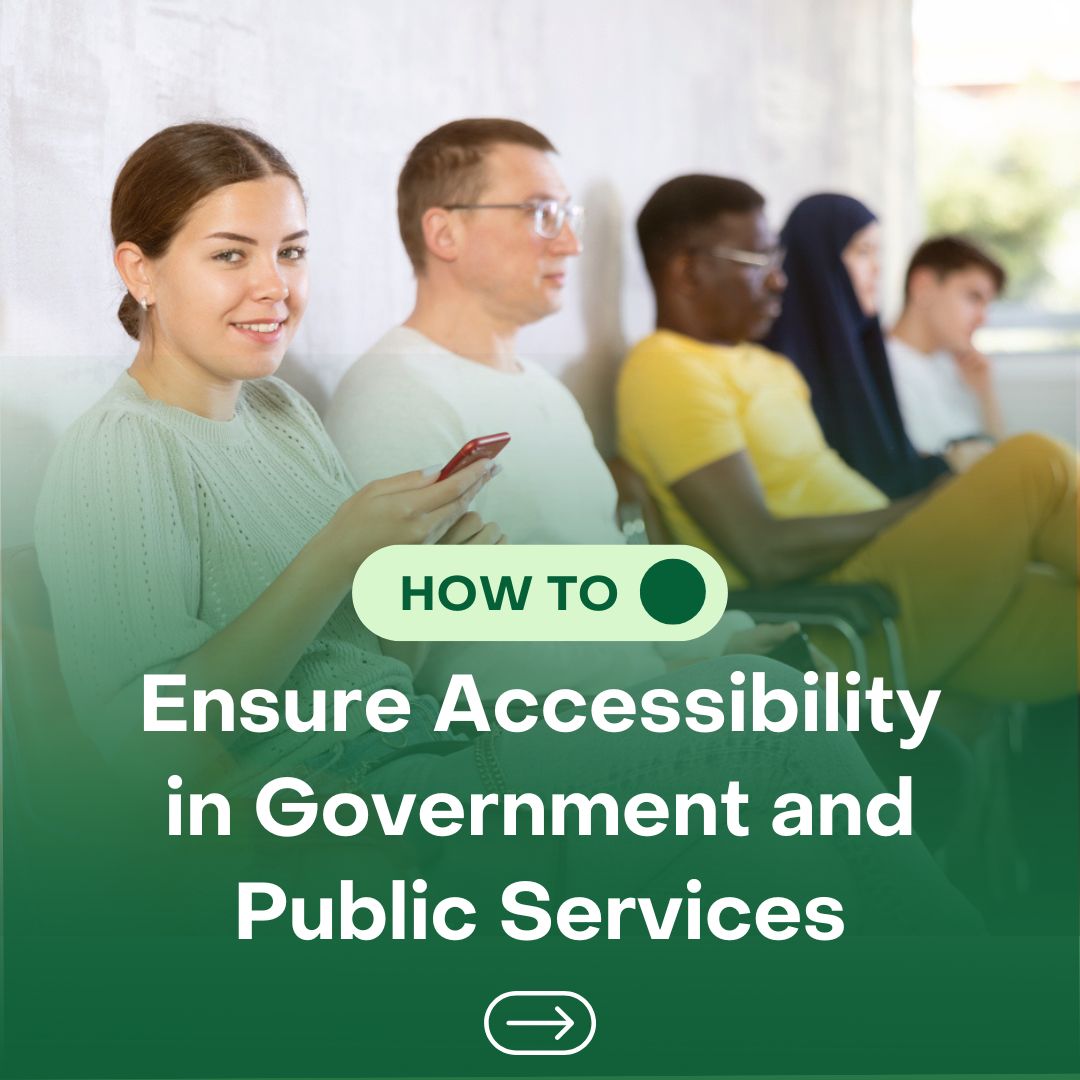 Learn more about the importance of accessibility in government and public services and explore the measures that organizations can take to support people with hearing loss in our blog at: bit.ly/3POaAJC

#Accessibility #Accessible #BarrierFree #AccessibilityMatters