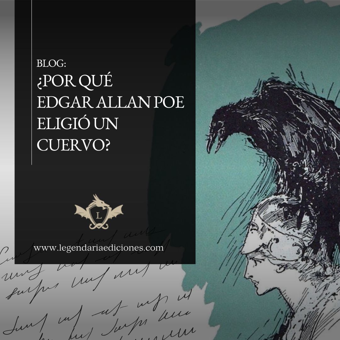 ¿Te has preguntado alguna vez por qué un cuervo? ¿Por qué no un loro? Edgar Allan Poe no eligió este pájaro al azar o por capricho. Te contamos todas las razones en la última entrada de nuestro blog:
legendariaediciones.com/por-que-edgar-…

#elcuervo #literatura #edgarallanpoe #poema