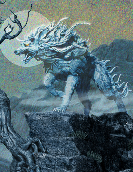 BorisBlinks's tweet photo. In Scotland #CuSith or ‘fairy dog’, is a huge, spectral hound the size of a small cow. When the creature howls the blood curdling sound can be heard for miles around. Anyone hearing it must reach safety by the third howl or they will die of sheer terror. #FairyTaleTuesday https://t.co/sd4KPPdyO5