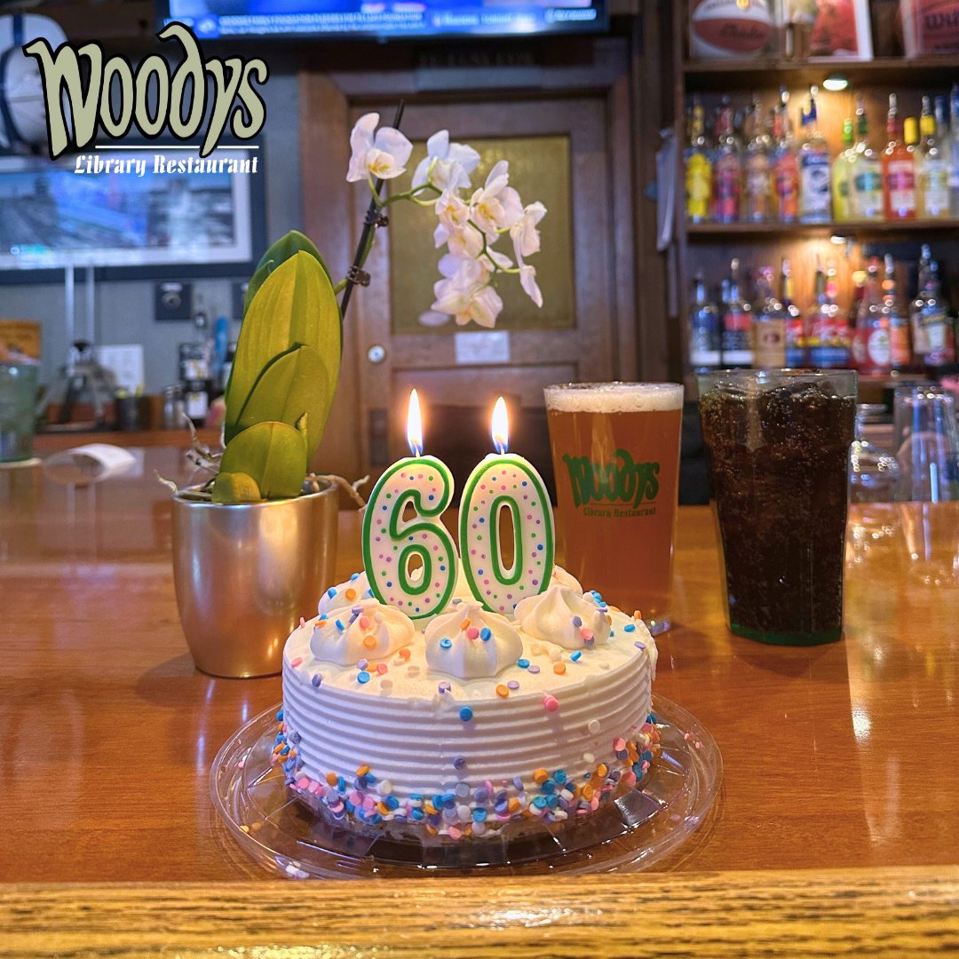 Cheers to Kathy Young on her 60th birthday! Thank you for celebrating your
special day with us at Woodys. Here's to many more milestones ahead!

#HappyBirthday #WoodysCelebrations #WoodysCarmel #DevourIndy #CarmelIN
#CarmelArtsandDesignDistrict