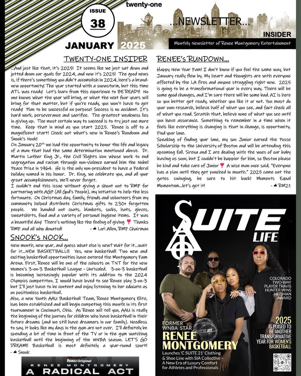 RME (@rmefamily) on Twitter photo Twenty-One Insider π
January 2025 Newsletter βοΈ
Happy New Year! π
<a href="/ReneeMontgomery/">Renee Montgomery</a>βs Rundown ππΎ
@BertlelaMontgomeryβs Nook π
Sign up today and donβt miss out on all things RME: bit.ly/RMENews Twenty-One Insider π
January 2025 Newsletter βοΈ
Happy New Year! π
<a href="/ReneeMontgomery/">Renee Montgomery</a>βs Rundown ππΎ
@BertlelaMontgomeryβs Nook π
Sign up today and donβt miss out on all things RME: bit.ly/RMENews