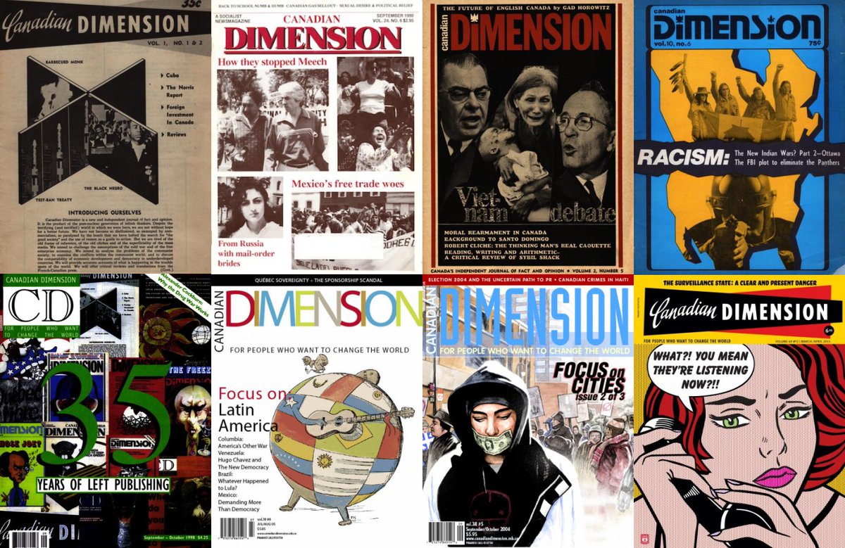 CDN_Dimension's tweet image. INTRODUCING THE CD ARCHIVE!
Canadian Dimension teamed up with the University of Manitoba Archives and Special Collections department to create this digital register of CD’s past issues, going all the way back to our 1963 inaugural edition.
👉👉🏻👉🏿canadiandimension.com/archive