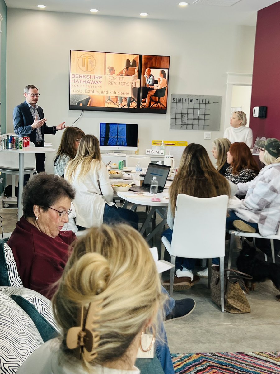 BHHSFosterKY's tweet image. Thank you, True Title, for lunch and an incredible class today! 🍴📚 We believe that learning is earning, and we’re always excited to grow our knowledge to better serve our clients! 🏡💼 🔑

#RealEstate #RealtorLife #LearningIsEarning #TrueTitle #BHHSFosterRealtors
