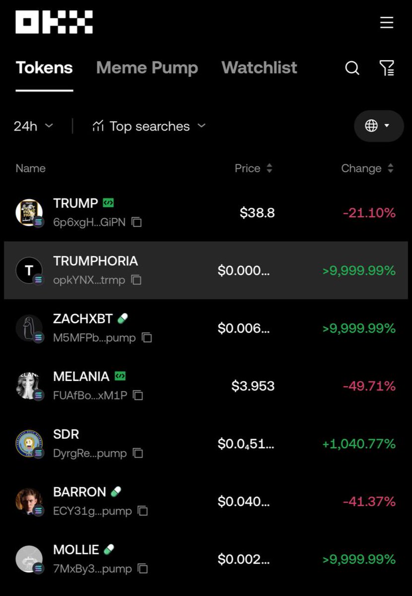 $TRUMPHORIA | OFFICIAL TRUMP FAMILY PUMP EFFECT tweet media