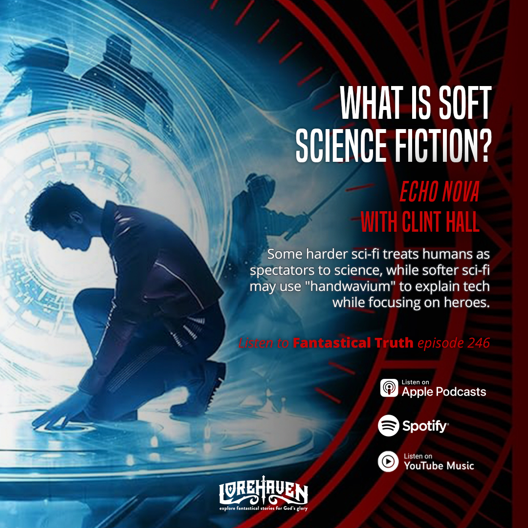 Echo Nova author Clint Hall portal-jumps into our studio (but can't quite explain how that works, and that's okay!) in today's new episode.

Want to win Clint Hall's Echo Nova? He's giving away a signed hardcover copy. Read on for entry instructions.