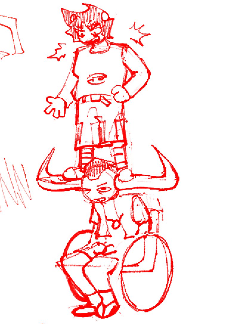 Kranchkat's tweet photo. everyone make way for my special boys #Homestuck #gamkar #gamtav #tavkar https://t.co/dW8JOZMJ4U