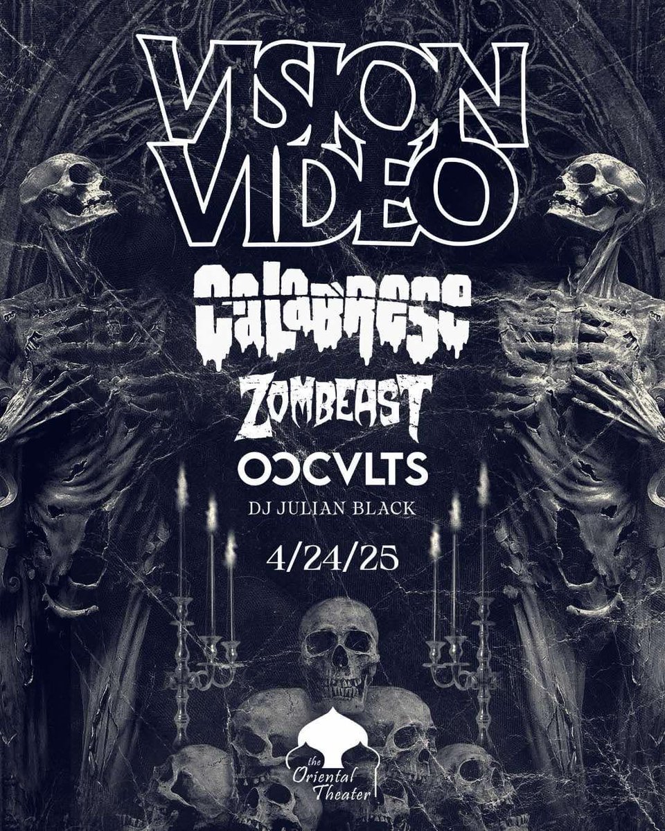 OCCULTS (@occultsofficial) on Twitter photo DENVER GOTHS - We return APRIL 24th for a huge show at the Oriental Theatre in support of <a href="/visionvideoband/">Vision Video</a> @calabrese666 and @zombeast666
Tickets are available now at RitualNoize.com
(Link in Bio) DENVER GOTHS - We return APRIL 24th for a huge show at the Oriental Theatre in support of <a href="/visionvideoband/">Vision Video</a> @calabrese666 and @zombeast666
Tickets are available now at RitualNoize.com
(Link in Bio)