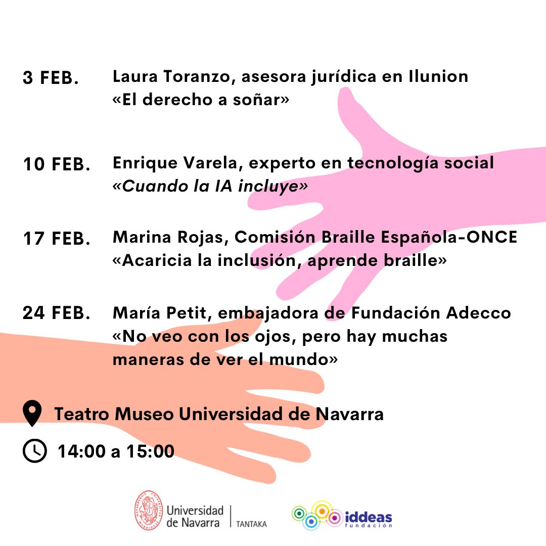 🎉 ¡Llega "Capacitarse para Entender la Discapacidad"! 🌍✨

🤝 “La inclusión social, un trabajo en equipo” es el lema de esta XII edición.

🗓️ Inscríbete gratis 👉 bit.ly/CapacitarseUna…

¡Más info sobre los ponentes pronto! 🔜👀