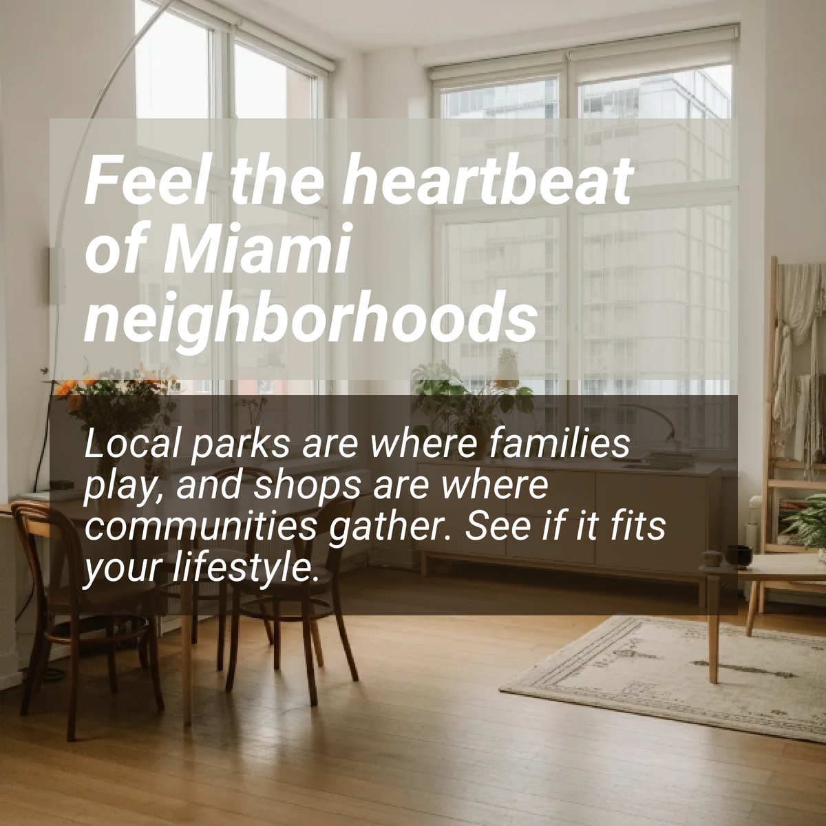 JVREALTYSERVICE's tweet photo. 🌴Miami dream home? Don't skip the local vibe check! Parks &amp; shops reveal a neighborhood's soul. 🛍️🌳 Before jumping in, explore the community vibe—it’s the heartbeat of your future. Dive into the Miami experience! Curious how we can help? Let’s chat! #MiamiLiving https://t.co/pKUXS6rFhC