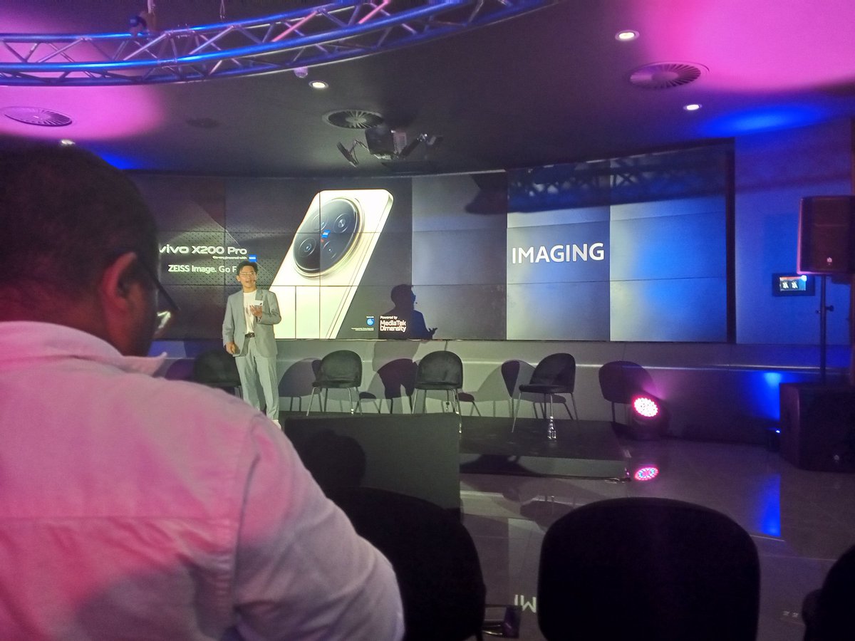 At the media launch of <a href="/Vivomobile_SA/">vivo South Africa</a>'s new X200 Pro flagship smartphone co-engineered with <a href="/ZEISS_Group/">ZEISS Group</a>  #NextLevelPhotography #vivoX200Series